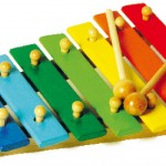 Xilófono infantil multicolor-0