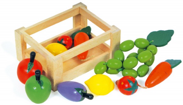 Caja verduras de madera para jugar-0