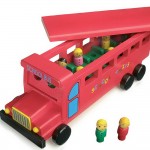Autobús infantil de madera-0
