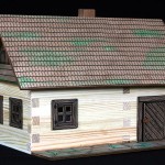 maqueta de madera para construir casa de campo-0