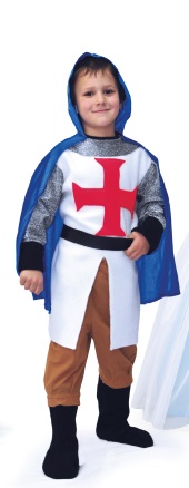 Disfraz de Caballero Templario 8-9 Años-0