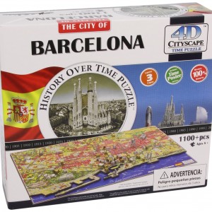 Puzzle 4D Barcelona-0