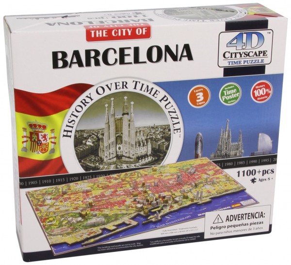 Puzzle 4D Barcelona-0