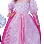 Disfraz de Princesa Corazones 8-9 Años-0