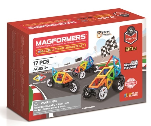 Magformers 17 Pcs Vehiculo -0